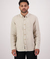 Men's Puhoi Linen Long Sleeve Shirt