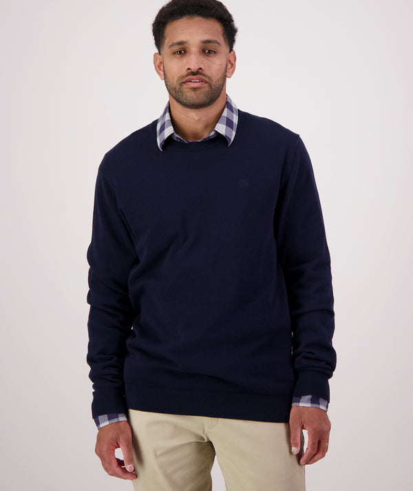 Men's Fundamentals Cotton Knit Crew