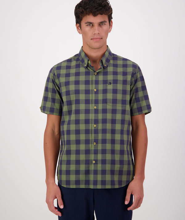 Men's Rings Beach Short Sleeve Shirt