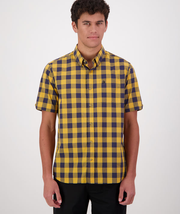 Men's Rings Beach Short Sleeve Shirt