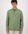 Men's Puhoi Linen Long Sleeve Shirt