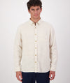 Men's Puhoi Linen Long Sleeve Shirt
