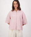 Women's Ethel Linen Short Sleeve Shirt