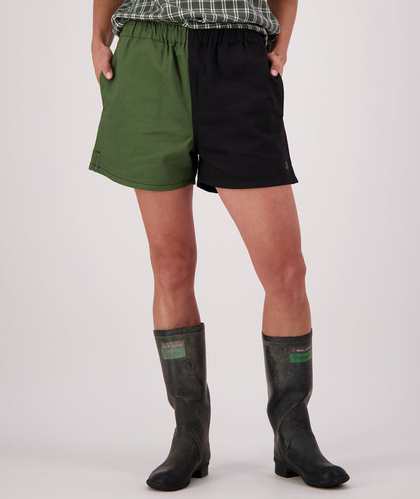 Women's Chequered Rugby Short
