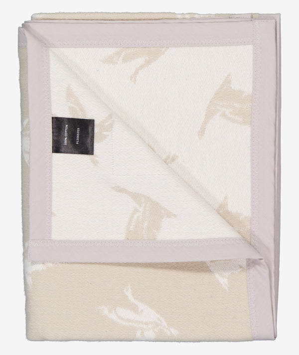 Cotton Jacquard Bassinet Blanket