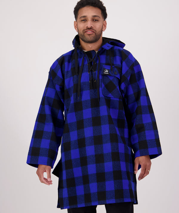 Men's Original Wool Bushshirt with Lace-up front