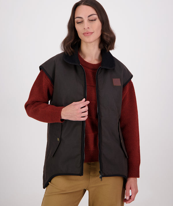 Women's Foxton Oilskin Vest