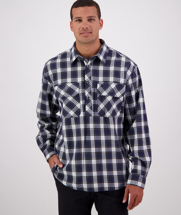 Men's Barn Yarn Dye Long Sleeve Shirt