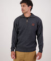 Men's Mariner Wool Zip Neck Sweater