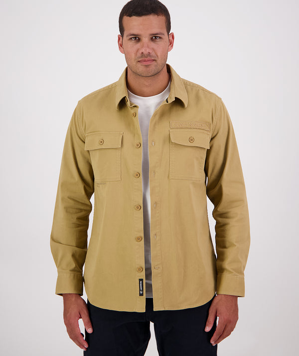Men's Poynters Canvas Utility Shirt