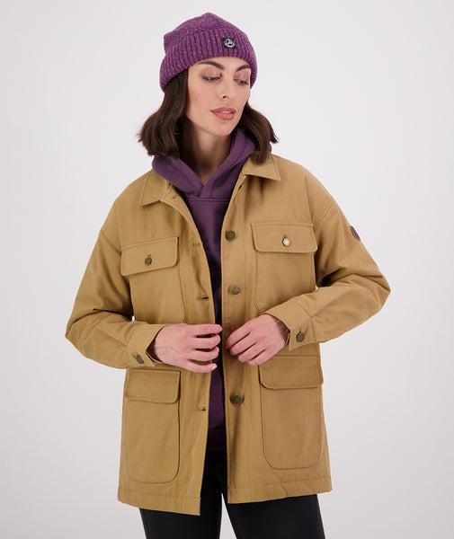 Buy Women's Taylorville Canvas Jacket in Cashew - Swanndri