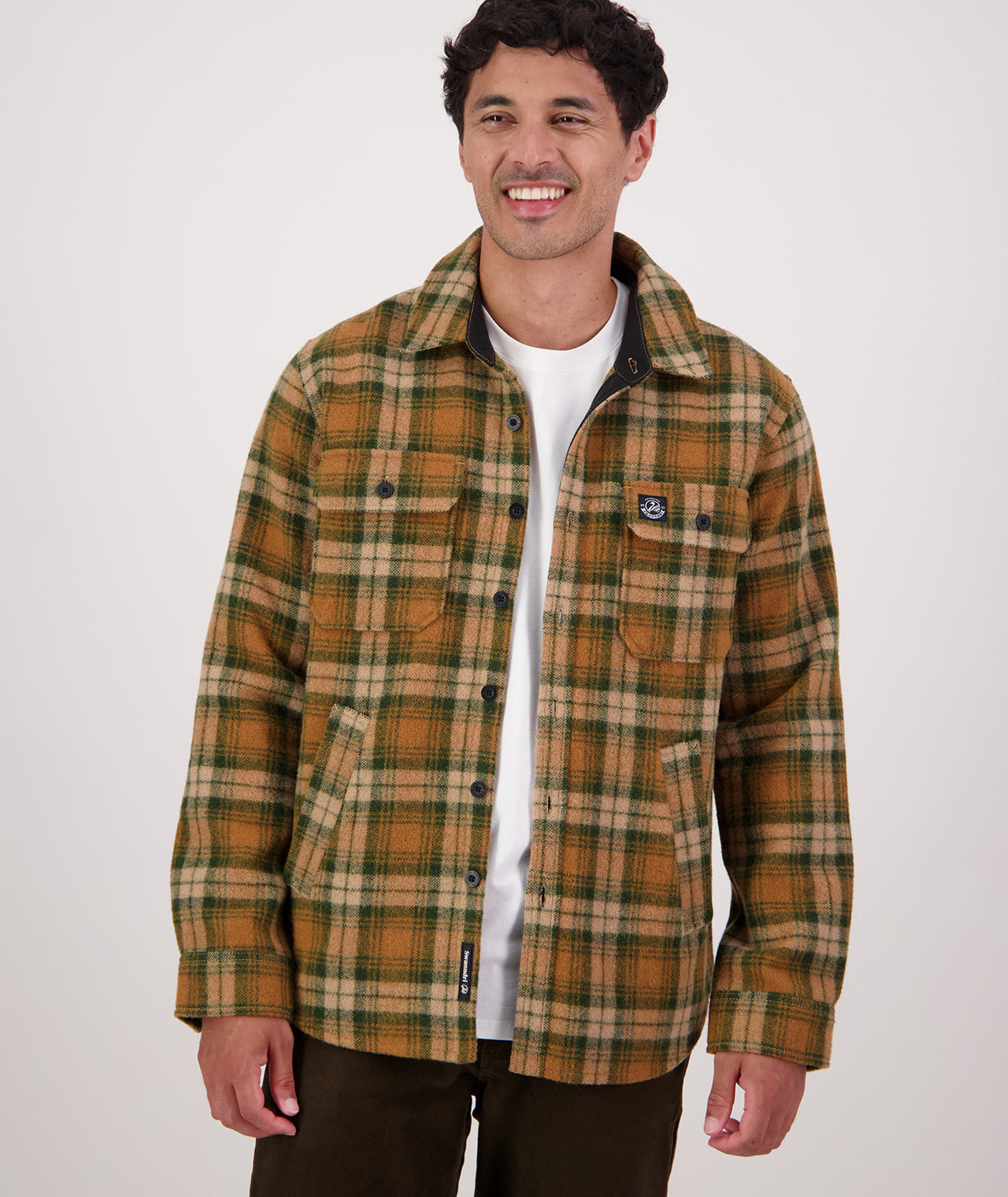 Buy Men's Kiaraki V4 Wool Shacket (Arizona Check) - Swanndri