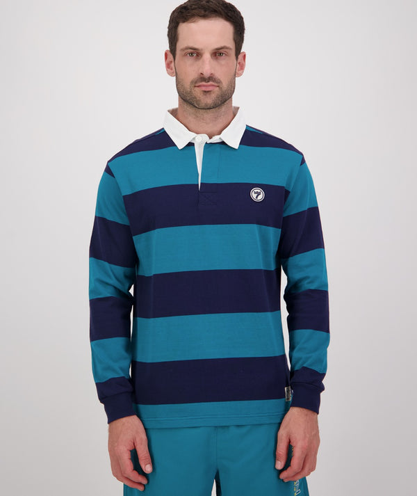 Line 7 Men's Range Long Sleeve Rugby Top