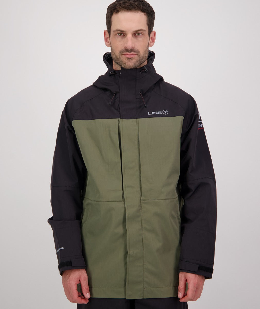 『HAKU LIN AR BLACK×BROWN』 Buy Line 7 Mens Storm Pro20 Waterproof Jacket - Swanndri
