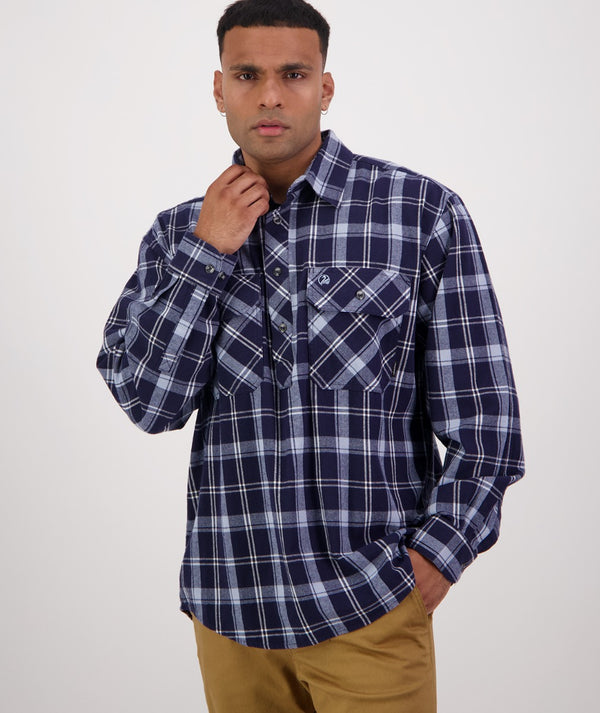 Men's Barn Yarn Dye Long Sleeve Shirt
