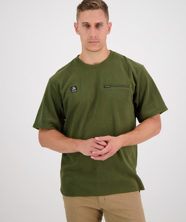 Men's Catlins Fleece T-Shirt