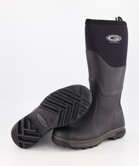 Grubs Tayline High Work Boot in Black