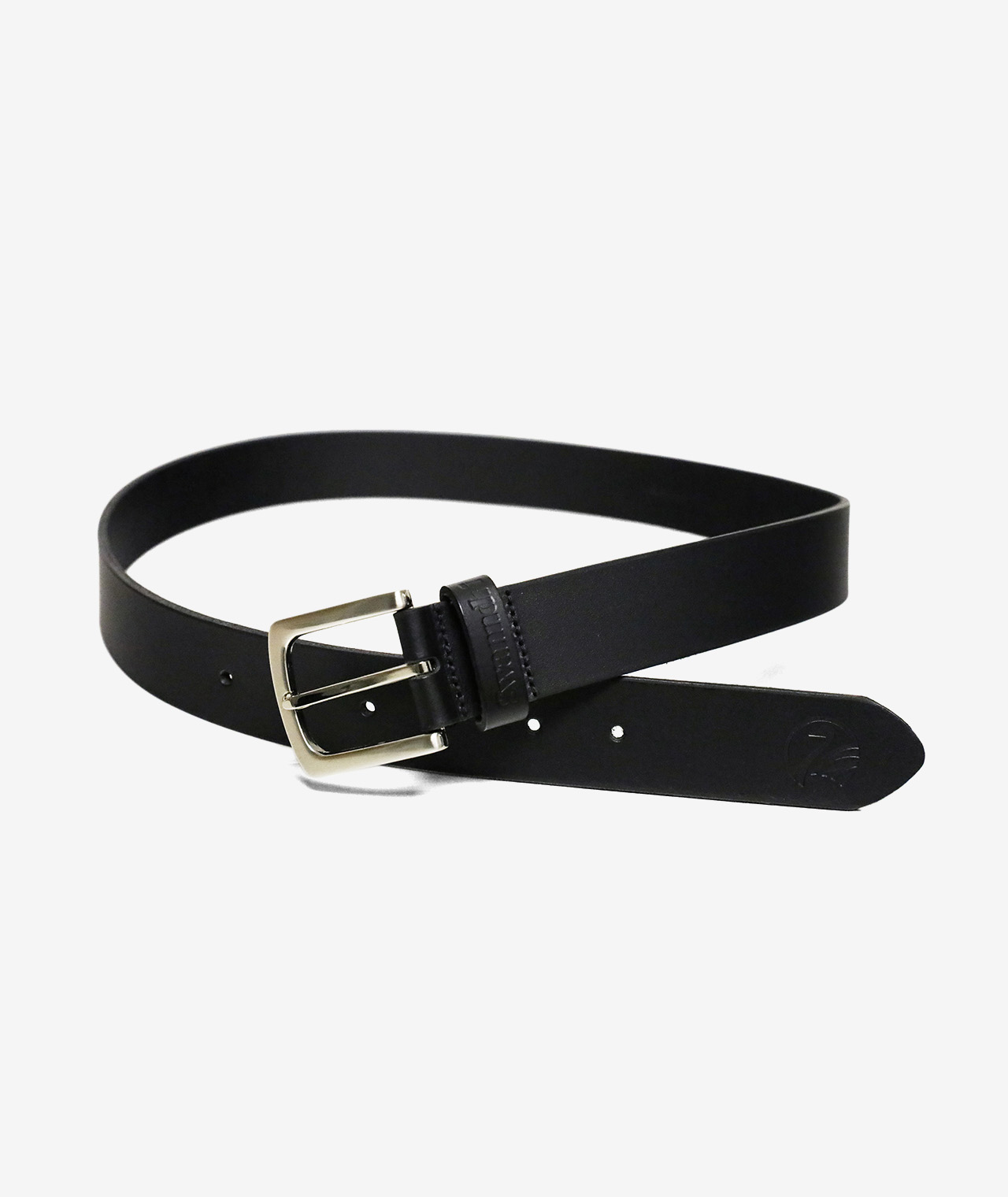 Swanndri Men's Black Leather Jean Belt - 35mm Wide