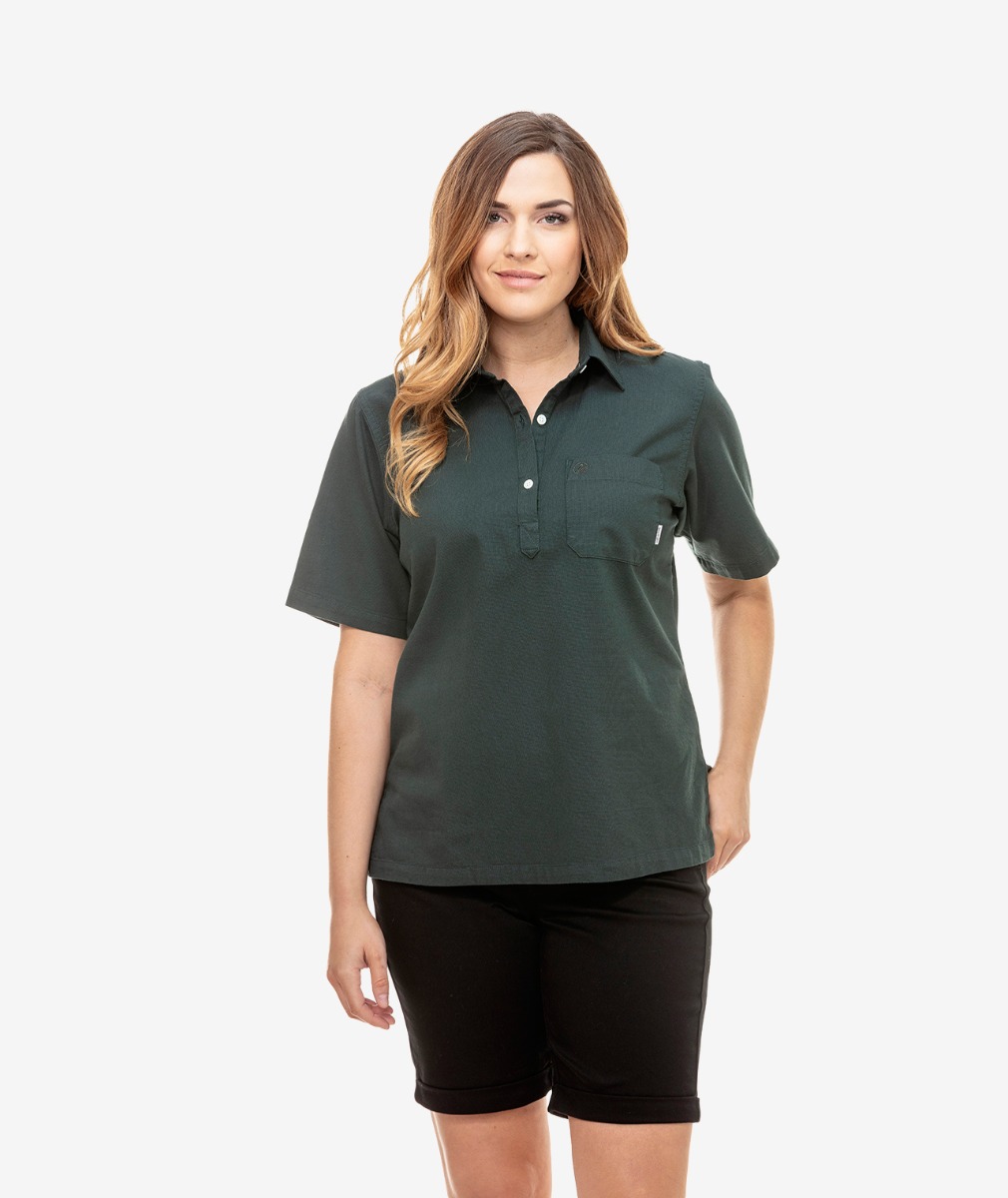 Swanndri Women's Tasman 100% Cotton Short Sleeve Shirt
