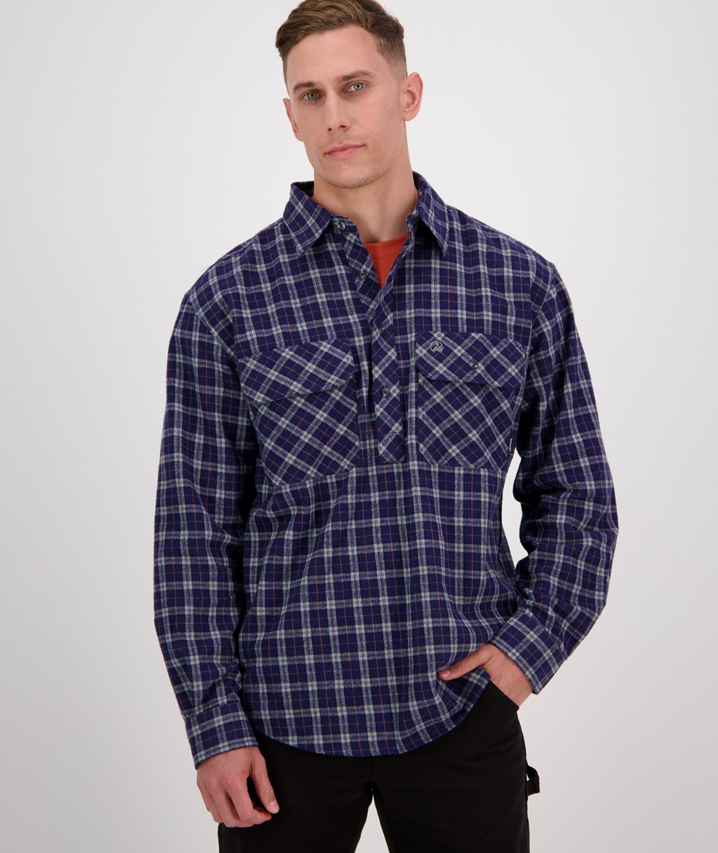 Men's Barn Yarn Dye Long Sleeve Shirt